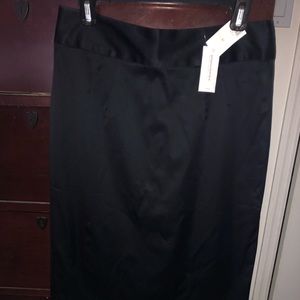 Black high waisted skirt